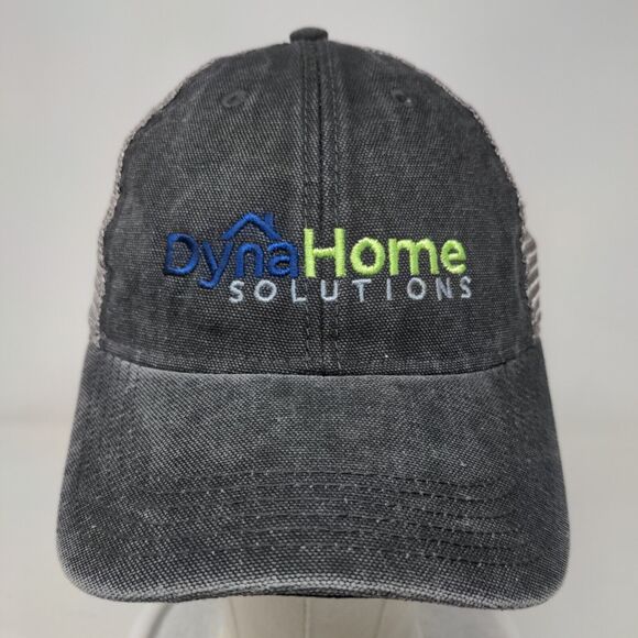 Dyna Home Solutions Snapback Mesh Back Trucker Hat Gray One Size Legacy - Picture 2 of 8